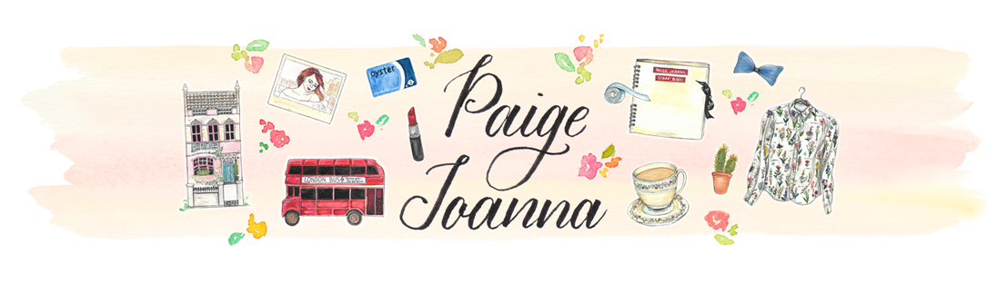 Paige Joanna blog logo