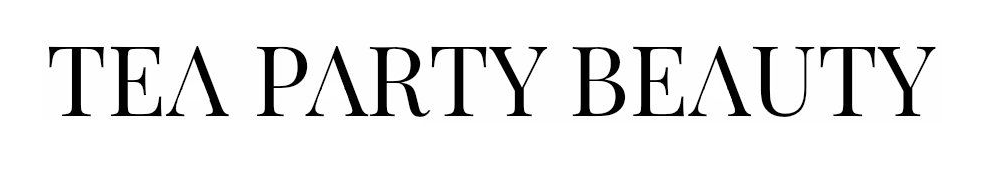 tea party beauty logo